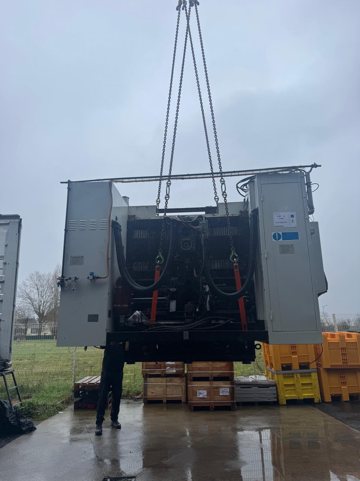 Groupe froid industriel grande puissance — Îlot CBP